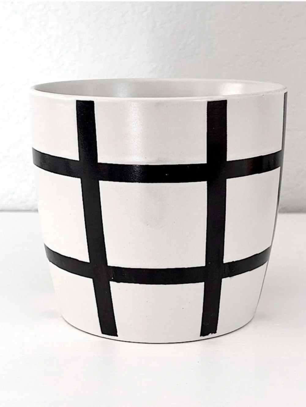 TARGET Grid Pattern Makeup Brush Holder/ Planter